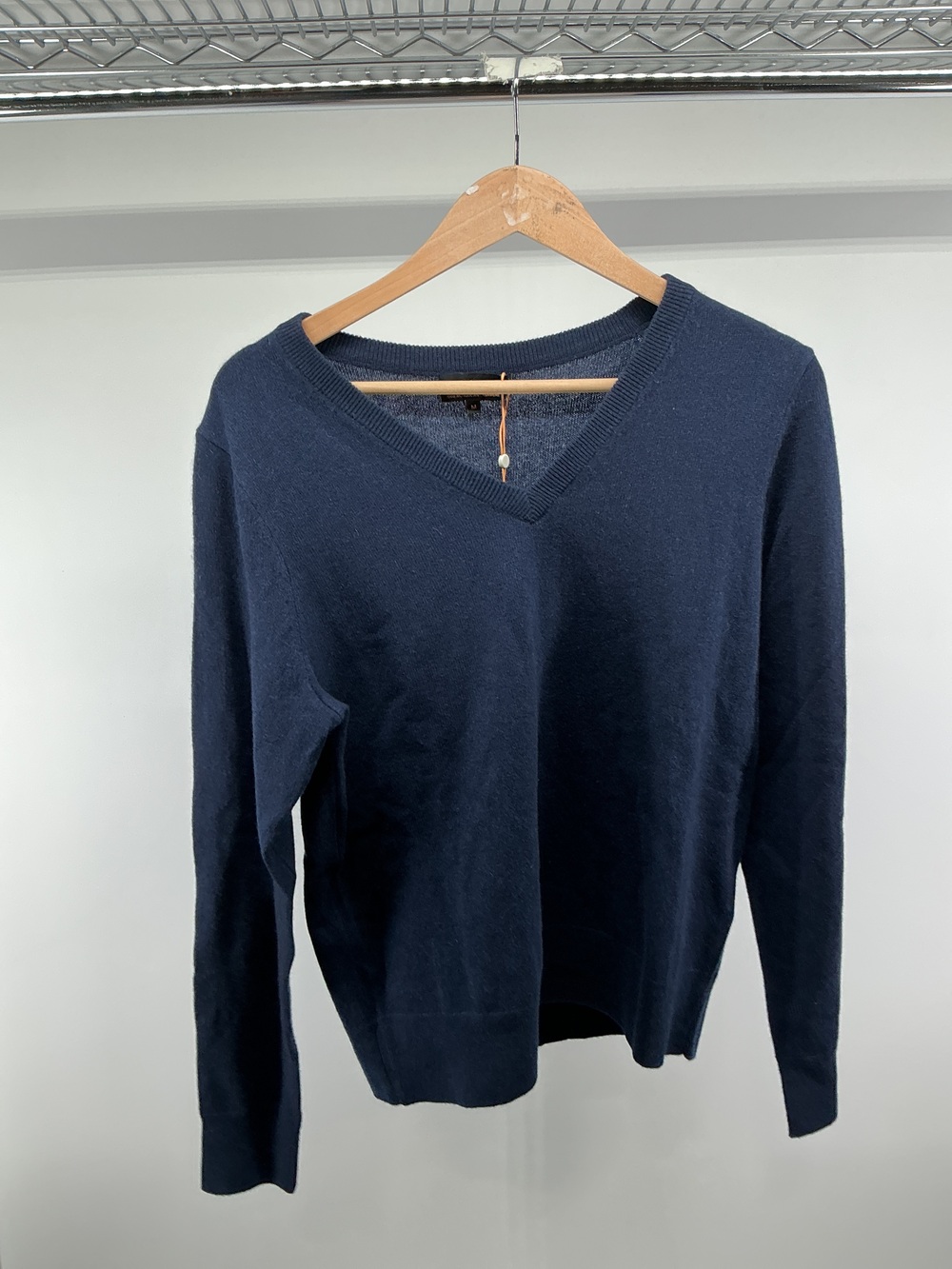 Mongolian Cashmere V-Neck Sweater